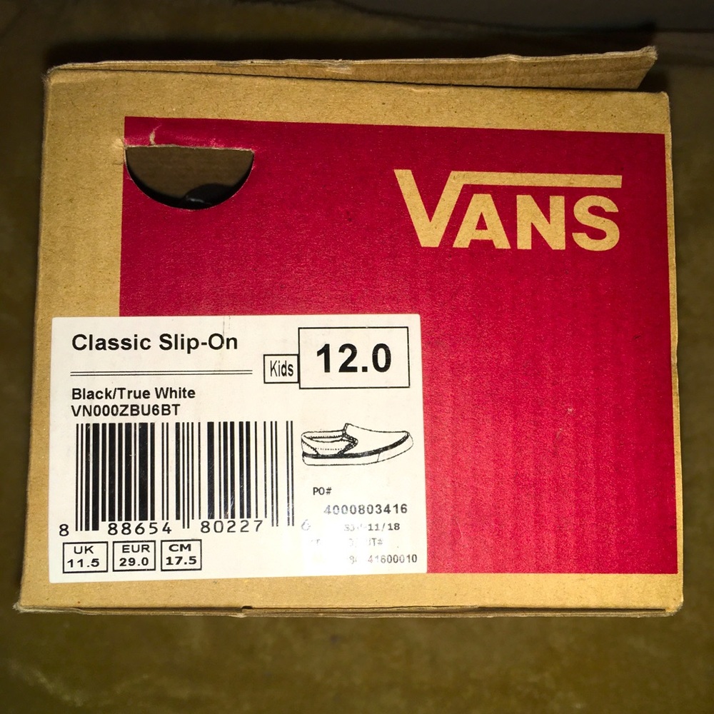 Vans “boys or girls”